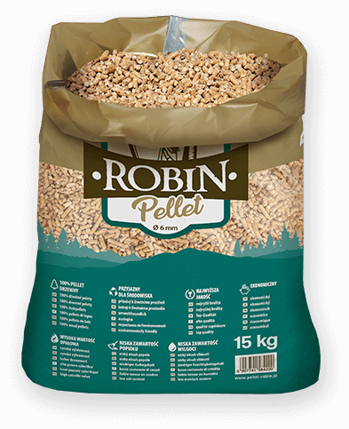 worek pelletu opałowego Robin do kupienia w Golinie lub sklepie internetowym